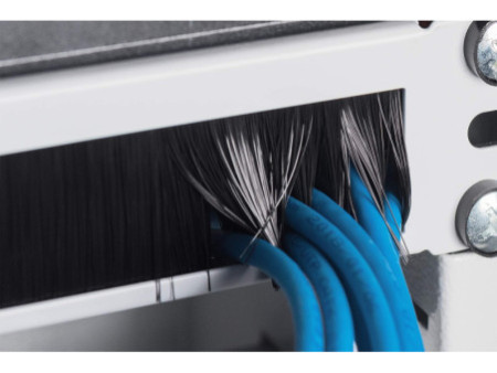 DIGITUS Passe câble pour baies réseau, 1 U