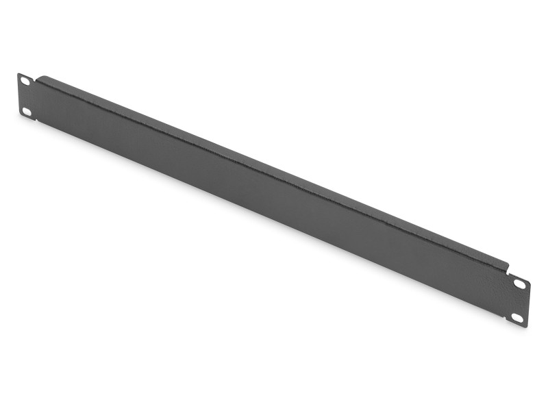 DIGITUS plaque de recouvrement 19', 1 U, (RAL 9005), noir