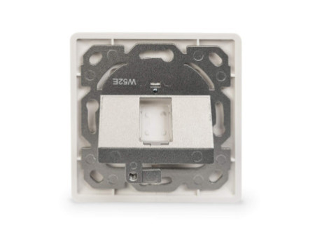 DIGITUS boîtier vide pour module Keystone,1 port, blanc pur