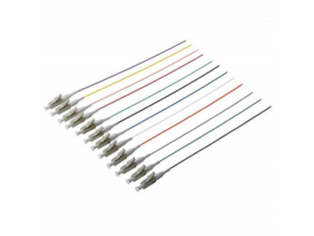 DIGITUS kit de fibres optiques pigtail, LC Simplex, OM3, 2m