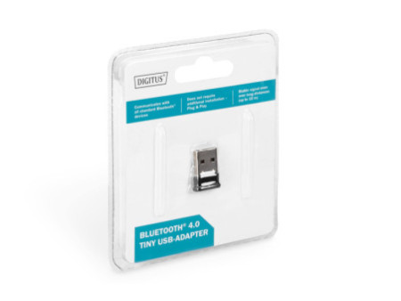 DIGITUS Adaptateur USB 2.0 EDR Tiny + Bluetooth 4.0, classe2
