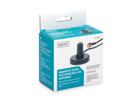 DIGITUS Socle d'antenne pour antenne Wifi,fiche mâle R-SMA