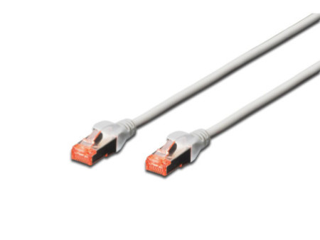 DIGITUS Câble de brassage, Cat. 6, S/FTP, 5,0 m, gris