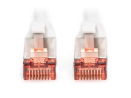 DIGITUS Câble de brassage, Cat. 6, S/FTP, 5,0 m, gris