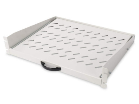 DIGITUS Etagère amovible pour montage fixe 19', 2U, gris