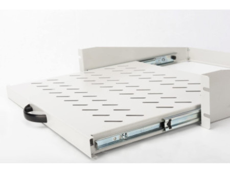 DIGITUS Etagère amovible pour montage fixe 19', 2U, gris