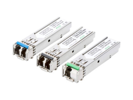DIGITUS Module industriel mini GBIC (SFP), 1,25 Gbps, 20 km