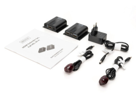 DIGITUS Amplificateur de signaux HDMI, local + éloigné, 50 m