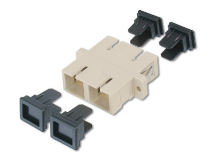 DIGITUS Fiche femelle à fibres optiques, SC Duplex -