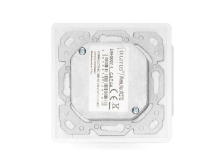 DIGITUS Boîte de connexion cat 6.A (profond), 2 x RJ45,