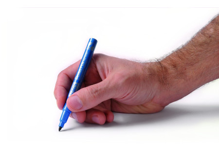 Pentel Marqueur permanent N50S, pointe ogive, étui de 4