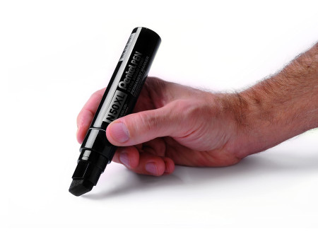 Pentel Marqueur permanent N50XL, pointe biseautée, noir