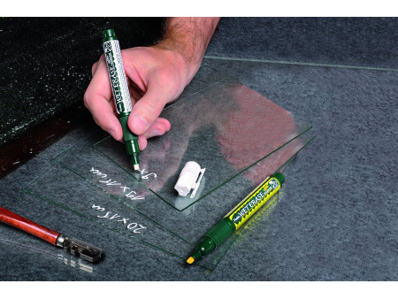 Pentel Marqueur craie WET EARASE SMW26, étui de 4, assorti