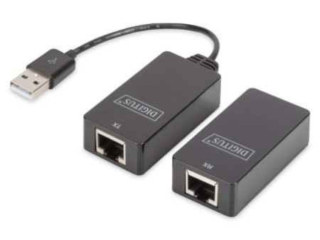 DIGITUS Kit extender USB 1.1, unité d'envoi et de reception