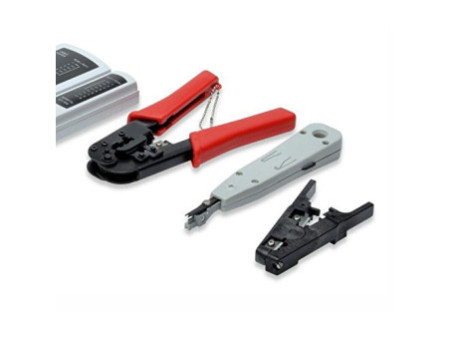 DIGITUS Kit d'outils réseau, sac de transport inclus