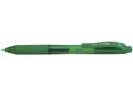 Pentel Stylo roller à encre gel EnerGel-X BL107, vert