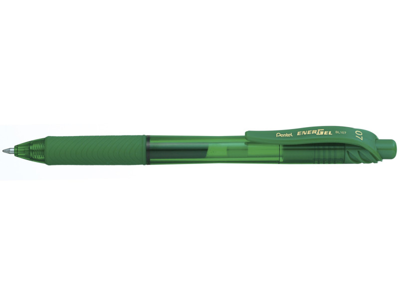 Pentel Stylo roller à encre gel EnerGel-X BL107, vert