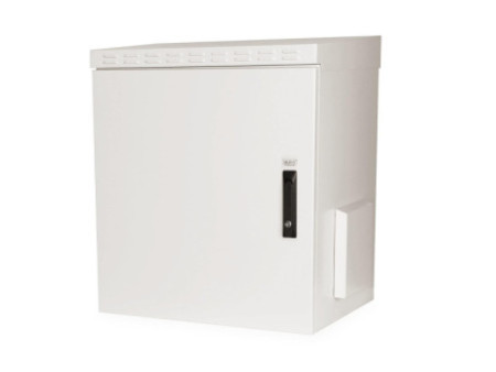 DIGITUS Coffret mural 19' OUTDOOR, 12 U, gris clair