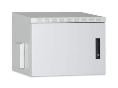 DIGITUS Coffret mural 19' OUTDOOR, 16 U, gris clair