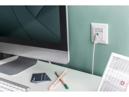 boîtier vide DIGITUS pour module Keystone, 2 compartiments