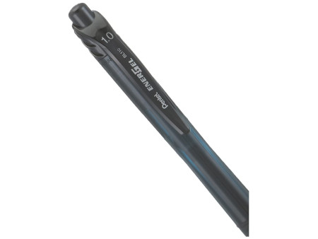 Pentel Stylo roller à encre gel EnerGel-X BL110, noir