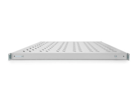 DIGITUS étagère 19', 1 U, Profondeur: 700 mm gris clair