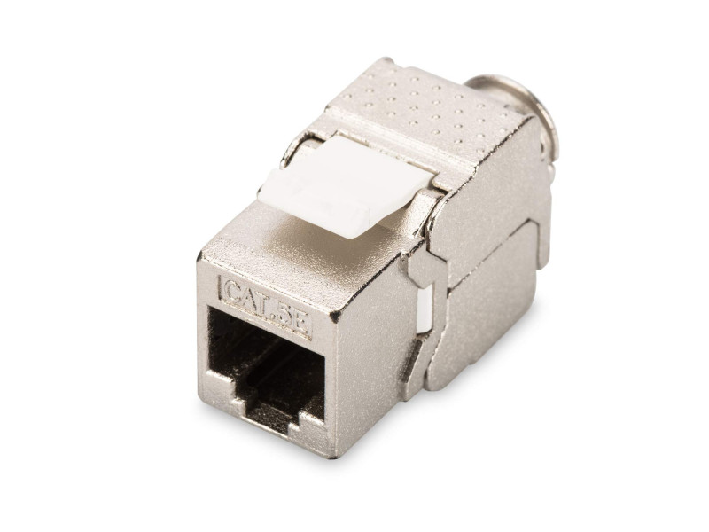 DIGITUS module Keystone cat.5e, 1 x RJ45, blindé,