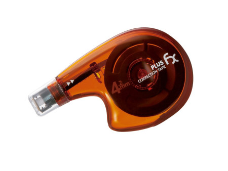PLUS JAPAN Rouleau correcteur FX, 4,2 mm x 10 m, orange
