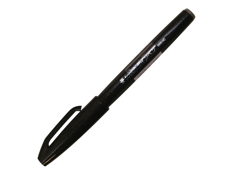 PentelArts Stylo feutre Brush Sign Pen SES15, noir