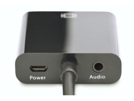 DIGITUS convertisseur HDMI vers VGA, noir, entrée: HDMI de