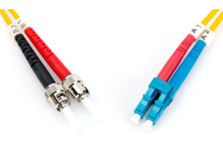 DIGITUS Câble Patch à fibres optiques LC-Duplex - 2 x ST