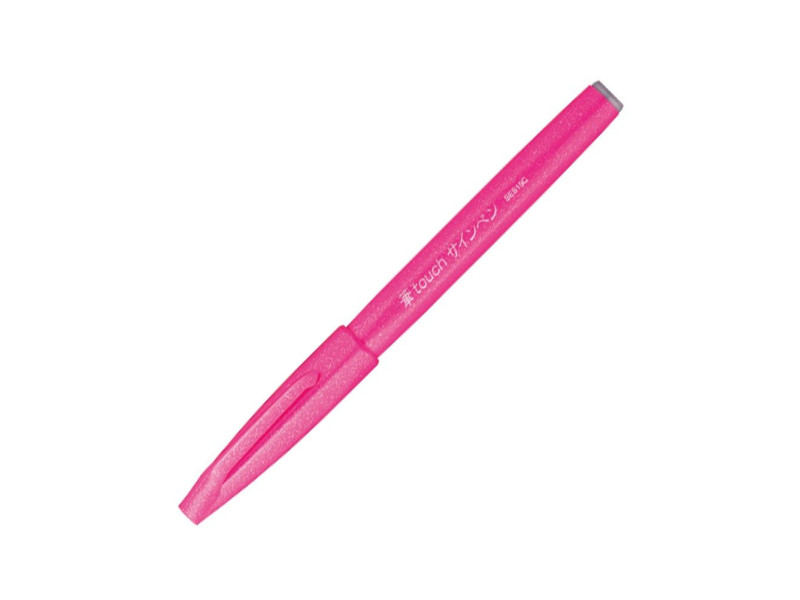 PentelArts Stylo feutre Brush Sign Pen SES 15, rose