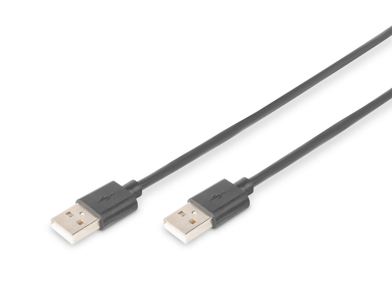 DIGITUS Câble USB 2.0, USB-A mâle - USB-A mâle, 5,0 m