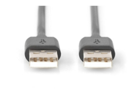 DIGITUS Câble USB 2.0, USB-A mâle - USB-A mâle, 5,0 m