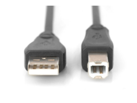 DIGITUS Câble de raccordement USB 2.0, USB-A - USB-B mâle