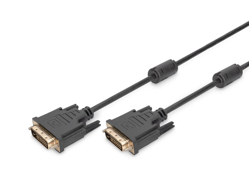 DIGITUS Câble DVI-D 24+1, Dual Link, 5,0 m