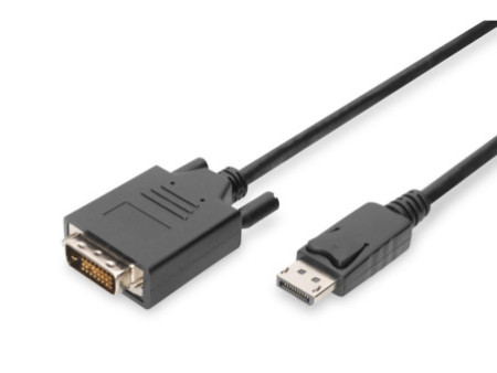 DIGITUS Câble adaptateur DisplayPort, DP - DVI-D 24+1, 3,0 m