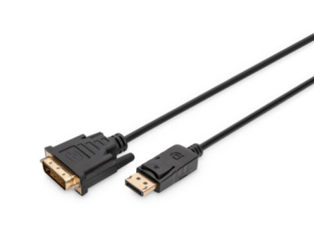 DIGITUS Câble adaptateur, DP - DVI-D 24+1, 2,0 m