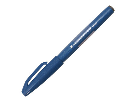 PentelArts Stylo feutre Brush Sign Pen SES 15, bleu clair