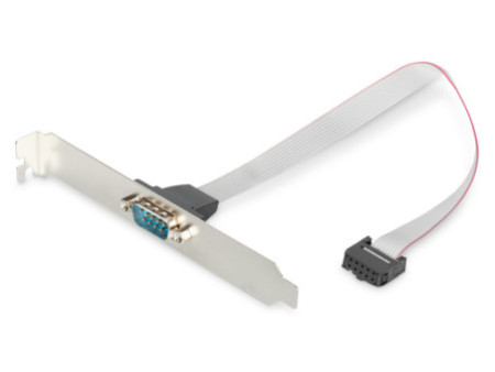 DIGITUS Câble adaptateur sur équerre slot, 0,25 m
