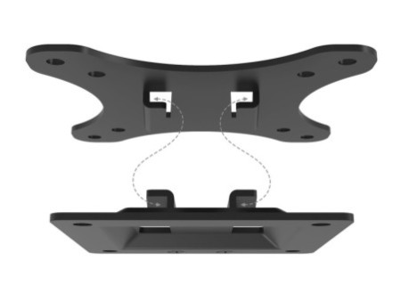 DIGITUS Fixation murale LCD/LED/TFT, jusqu'à 68,58 cm (27')