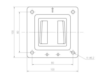 DIGITUS Fixation murale LCD/LED/TFT, jusqu'à 68,58 cm (27')