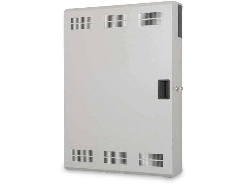 DIGITUS Coffret mural Slim, 3U, gris clair (RAL7035)
