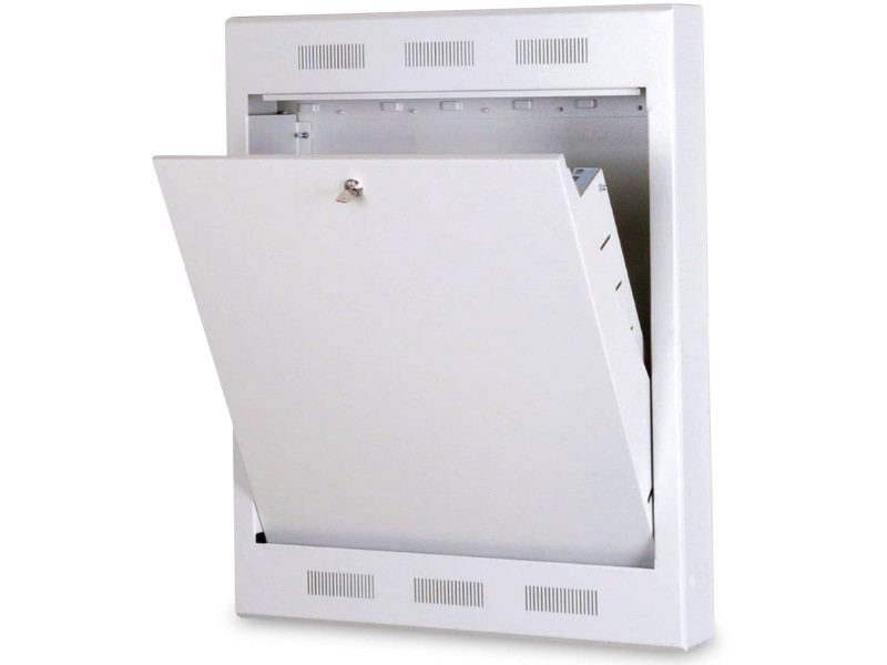 DIGITUS Coffret mural 19' Surface Mount, 4U, gris clair