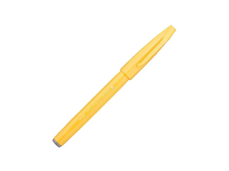 PentelArts Stylo feutre Brush Sign Pen SES 15, jaune