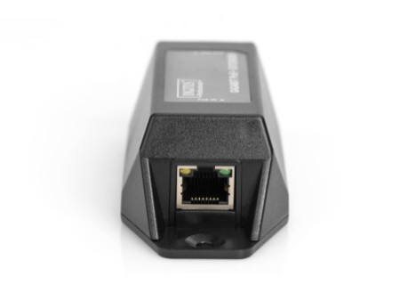 DIGITUS Gigabit PoE + Extender, 100 m, couleur: noir