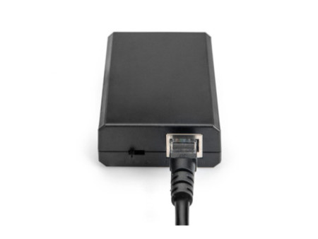 DIGITUS Répartiteur PoE+ Gigabit, RJ45 - RJ45, 24W, noir