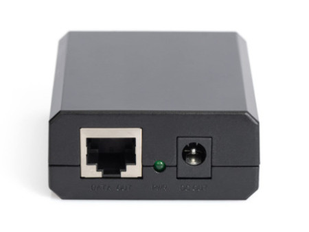 DIGITUS Répartiteur PoE+ Gigabit, RJ45 - RJ45, 24W, noir