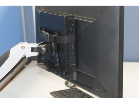 DIGITUS Support pour mini PC de bureau, pince de fixation