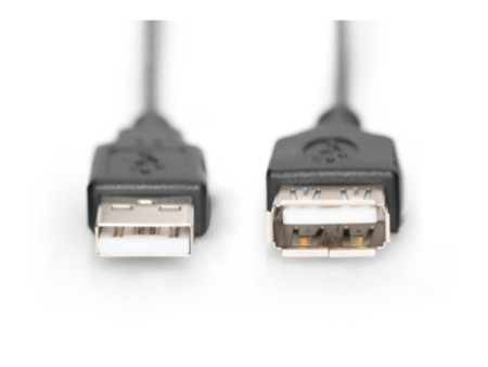 DIGITUS Rallonge USB 2.0, noir, 1,8 m